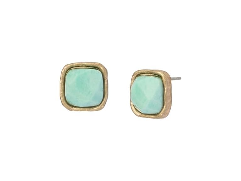 Robert Lee Morris Women Turquoise Stone Earrings - Image 1
