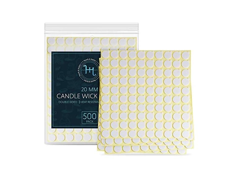 Hearth & Harbor Candle Wick Stickers 500Pc - Image 1