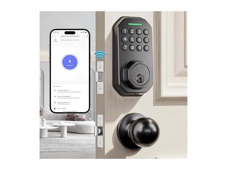 Ulecoce Keyless Entry Door Lock - Image 1