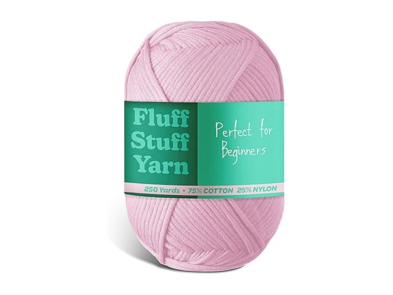 Soft Yarn for Crocheting Crochet Pink - Image 1