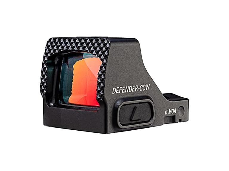 Vortex Defender-CCW Micro Red Dot Sight (6 MOA - Red Dot, Black) (Open Box) - Image 1