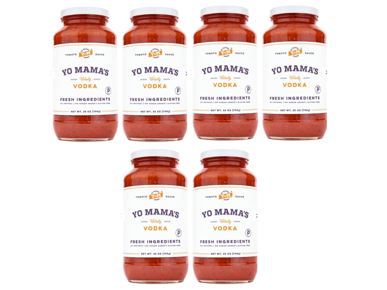(6 Pack) Yo Mama's Vodka Sauce - Image 1