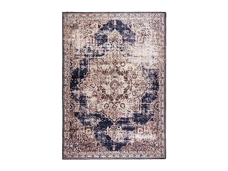 L'Baiet Cameron Ivory Distressed 8x10 RunnerRug - Image 1