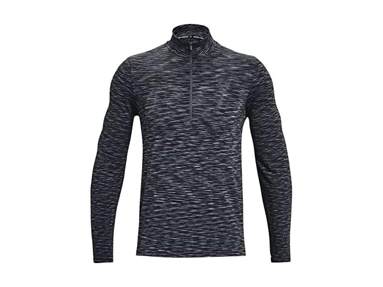 Under Armour Men (M) UA Seamless Zip Long Shirt - Image 1