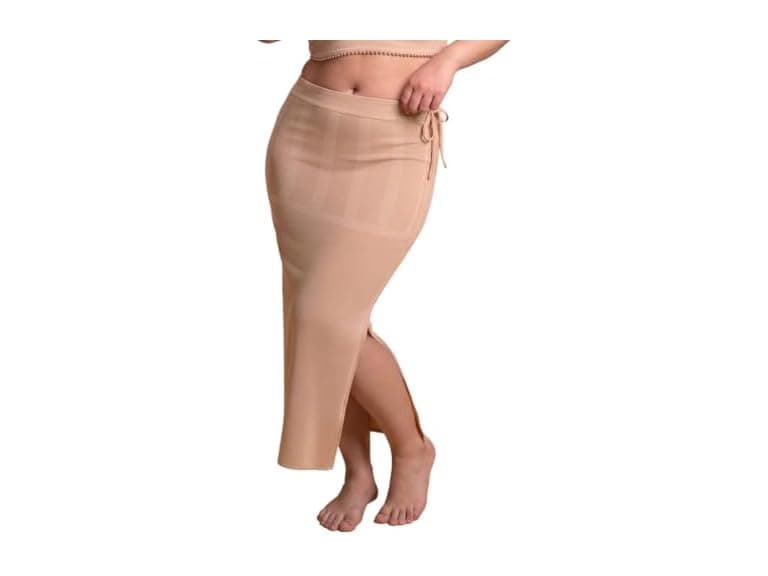 Dermawear Women (M) Blended Fabric Saree Shapewear - Image 1
