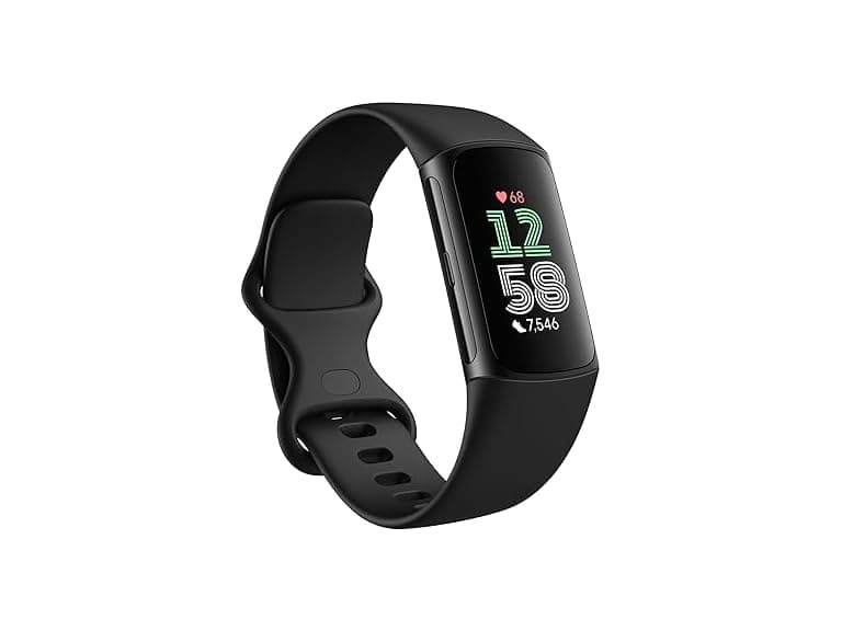 fitbit fitbit charge 6 k fitbit charge 6 black black (Open Box) - Image 1