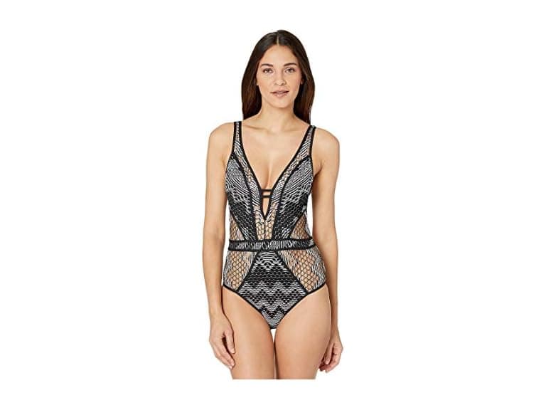 Becca Women (XS) Rebecca Virtue Show Tell Swimsuit - Image 1