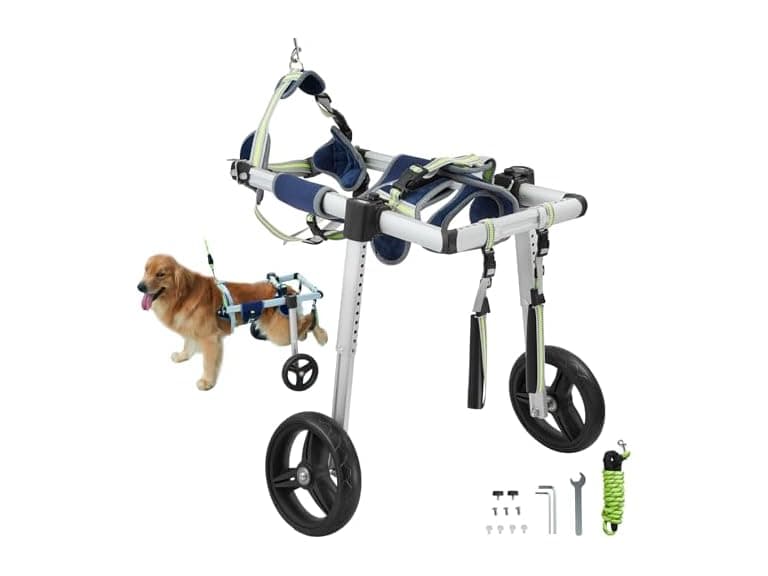VEVOR 2 Wheels Dog Wheelchair for Back Legs - Image 1