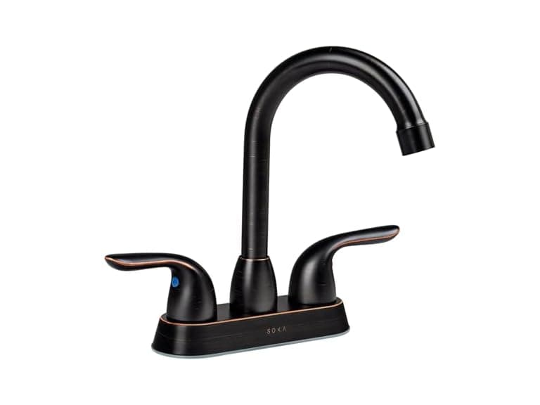 SOKA Stainless Steel Bathroom Faucet ORB - Image 1