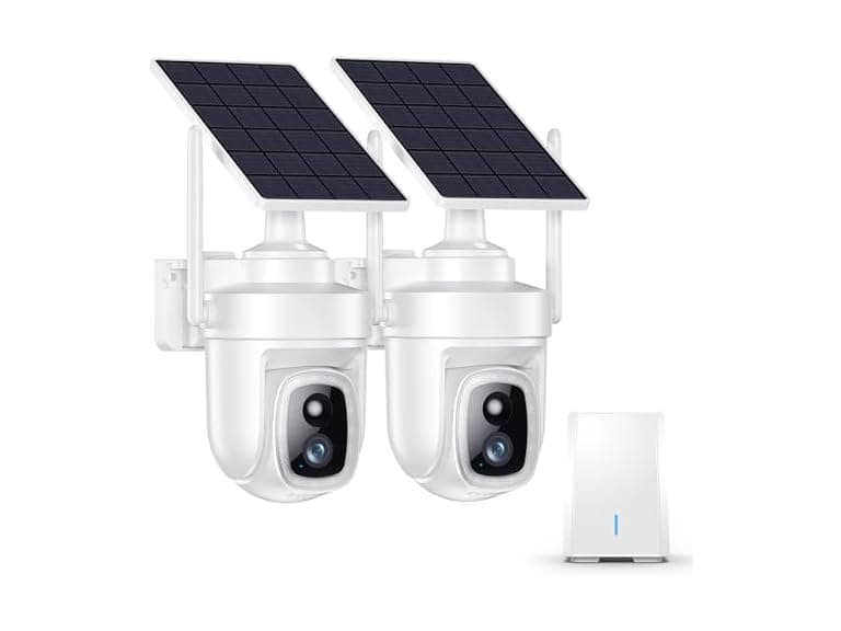 2 Pack 4k Home Security Cameras - Image 1