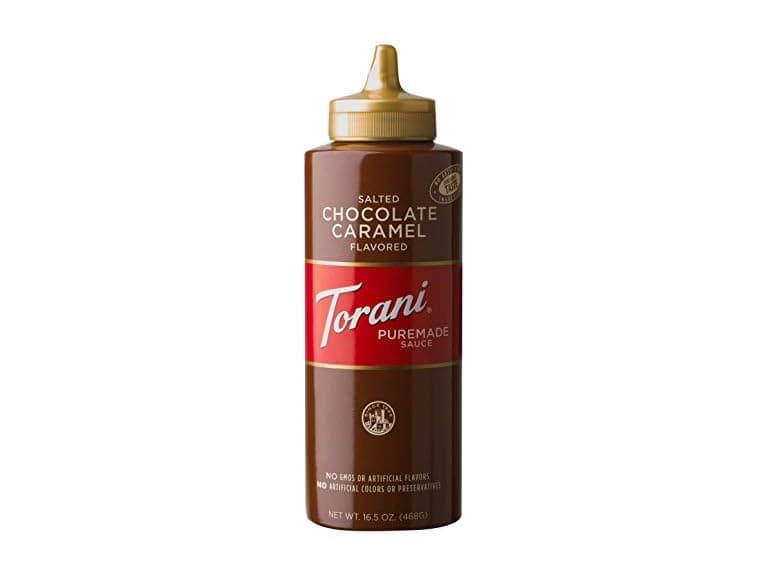 Torani Salted Chocolate Caramel, 16.5oz - Image 1