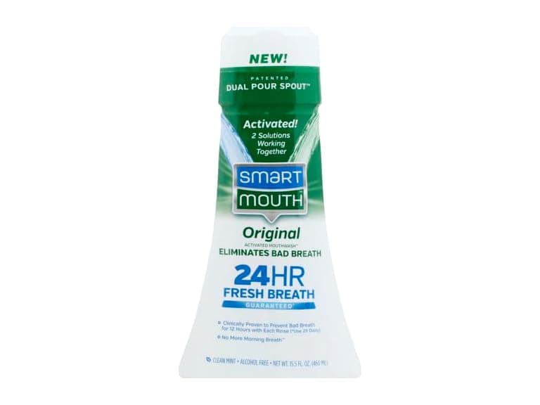 SmartMouth Mouthwash Fresh Mint 16oz - Image 1