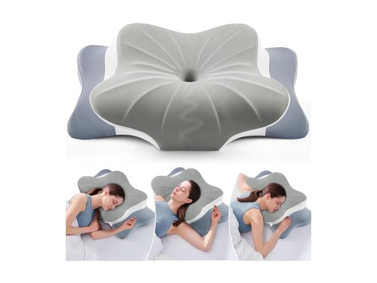 DONAMA Cervical Pillow Grey New - Image 1