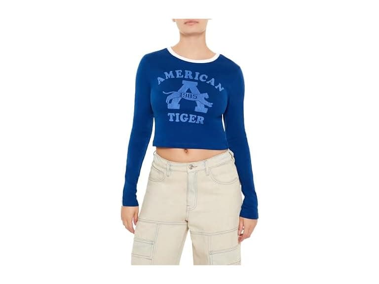 Forever 21 Women (S) American Tiger Graphic Tee - Image 1
