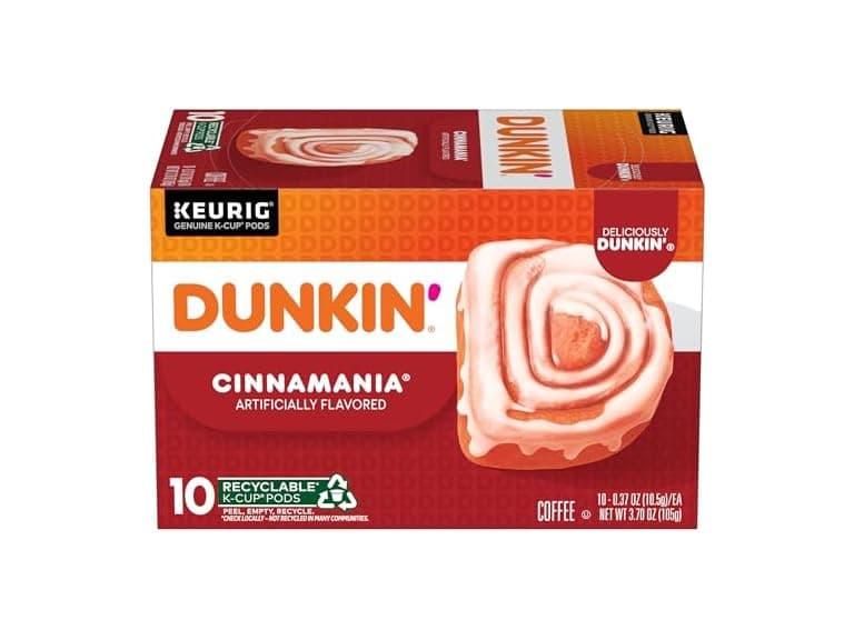 Dunkin' Cinnamon Roll K-Cups, 10ct - Image 1