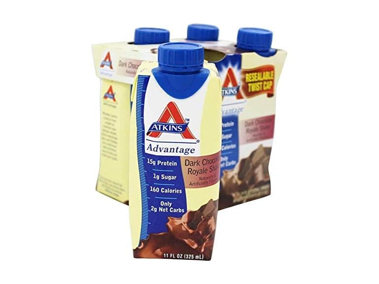 Atkins Dark Chocolate Shake 11oz 4pk - Image 1