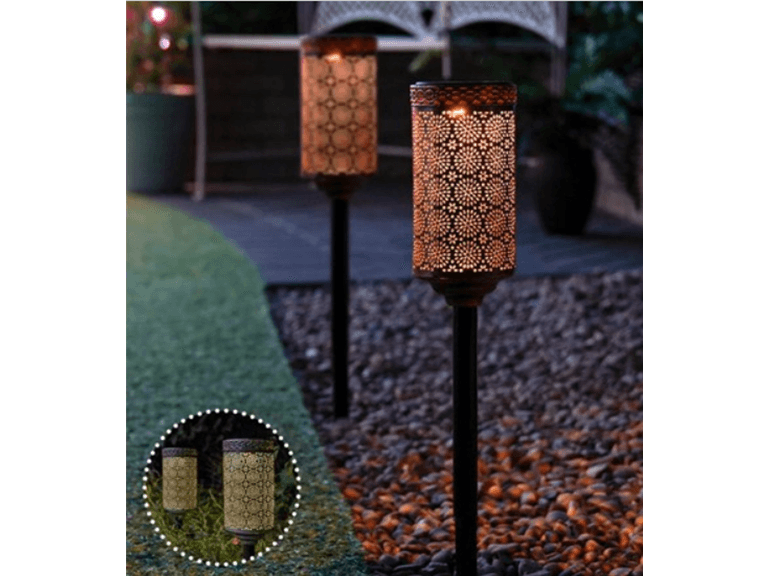 hakol BH-542-6 PACK 6 Pack Solar Stylish Lights Black - Image 1