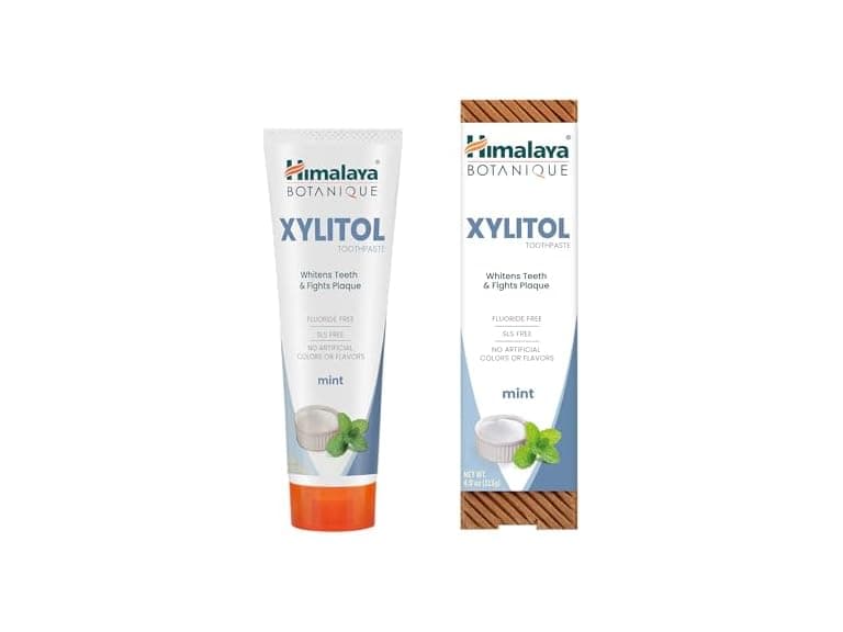 Himalaya Botanique Xylitol Toothpaste Mint 4oz - Image 1
