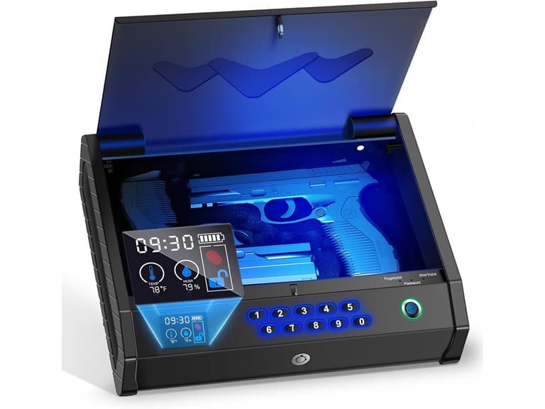 MOLICAR Biometric Gun Safe, 443B - Image 1