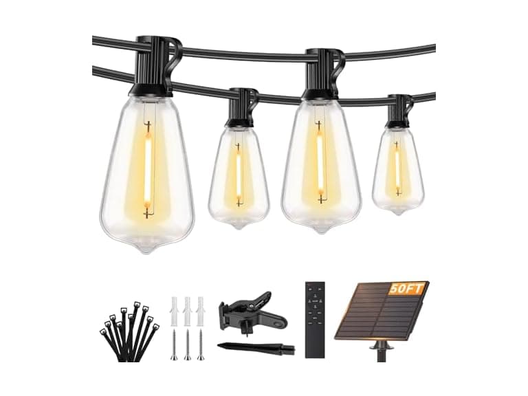 Brightever 50FT Solar String Lights - Image 1
