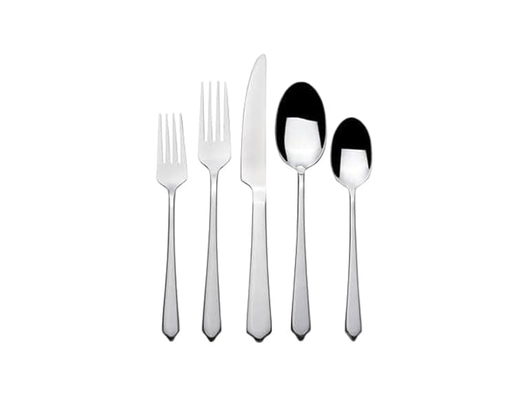 Towle Living Zia 18.0 Forged 20 Piece Stainless Steel Flatware Set - Image 1