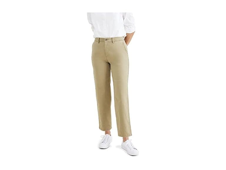 Dockers Women (27) Straight High Rise Chino Pants - Image 1