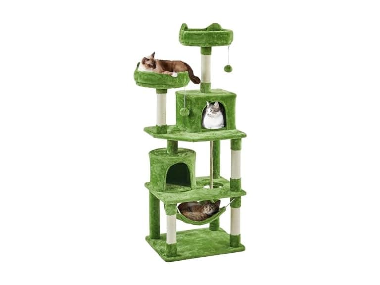 Yaheetech 62.5inches Cat Tree Cat Tower - Image 1