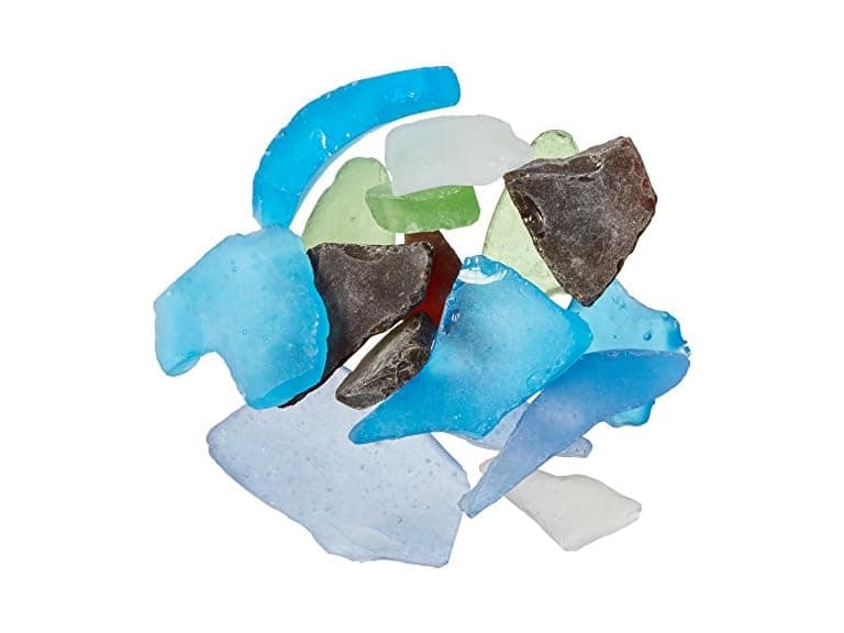 Darice Sea Glass in Mesh Bag - Image 1