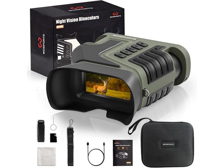 WOSPORTS 4K Night Vision Binoculars - Image 1