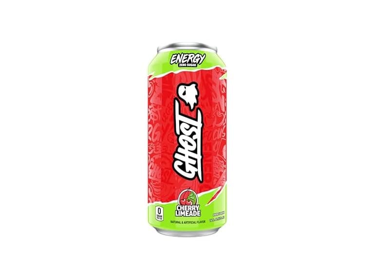 1CT GHOST Energy Drink - Single Can, Cherry Limeade - Image 1
