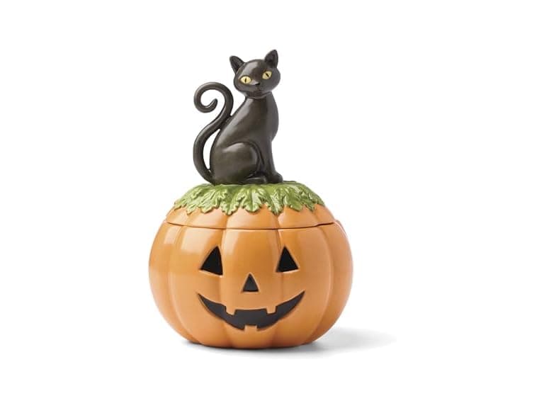 Lenox Haunted Halloween Covered Candy Jar - Image 1