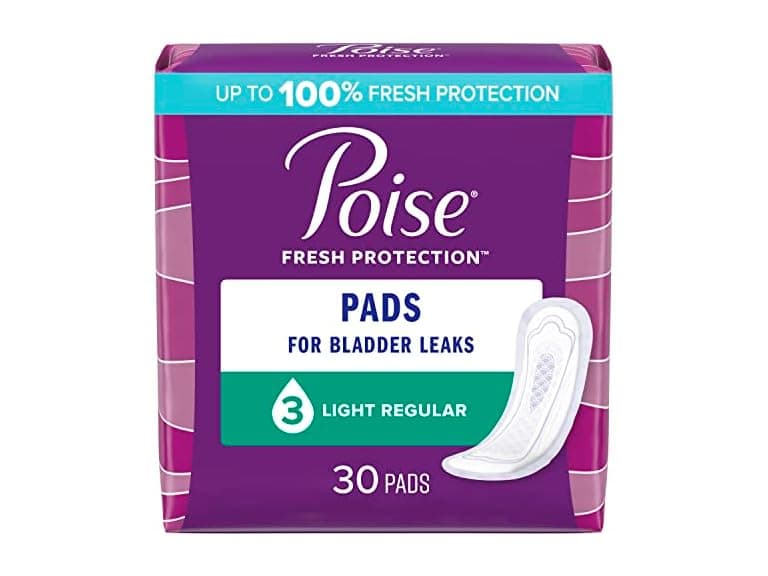 Poise Light Pads Regular 30ct - Image 1