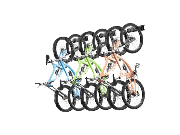 VEVOR 6x Bike Storage Rack - Image 1