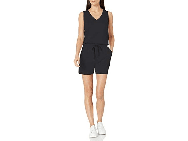 Amazon Essentials Women (XS) Studio Terry Romper - Image 1