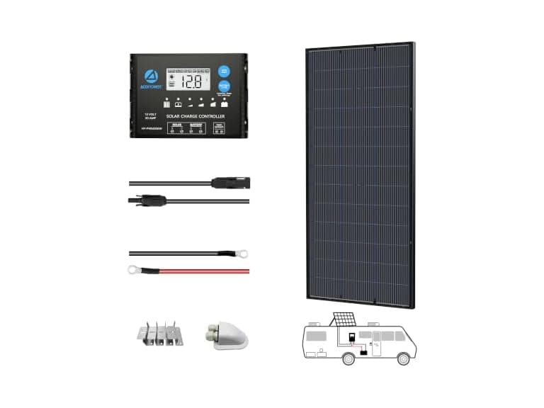 150W N-Type 12V Bifacial Solar Kits - Image 1