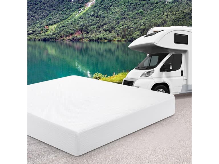 10in Short King RV Mattress Gel Foam - Image 1