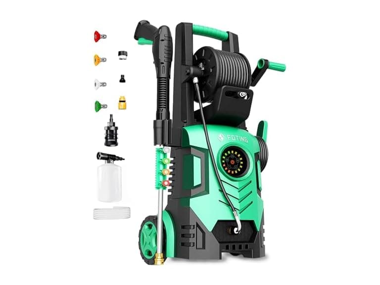 FOTING BC1605826043998 Pressure washer (Blue) (Open Box) - Image 1
