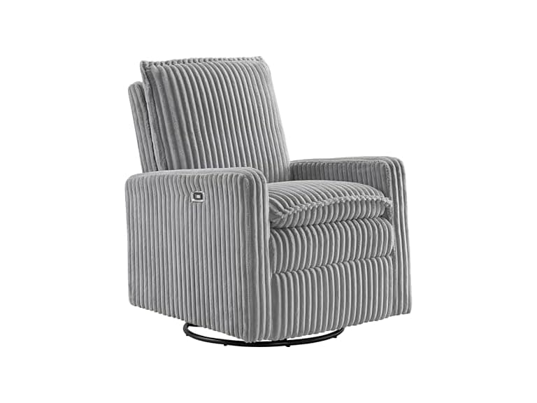 Oxford Baby Uptown Power Recliner/Glider, Corduroy - Image 1