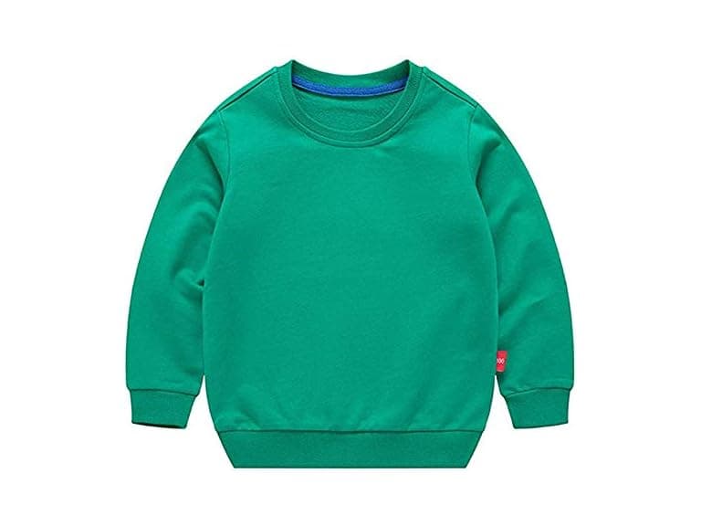 Haxico Unisex (5T) Kids Solid Cotton Thin Tops - Image 1