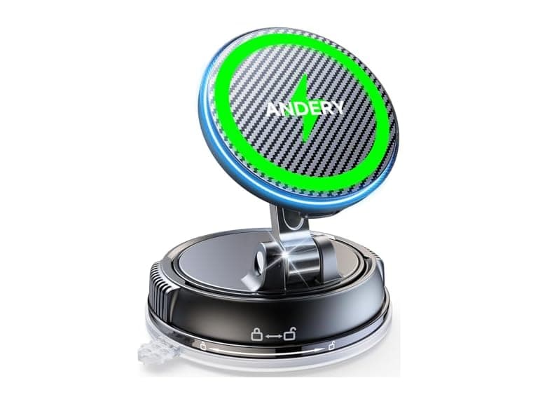 ANDERY Magsafe Car Mount Charger - Image 1