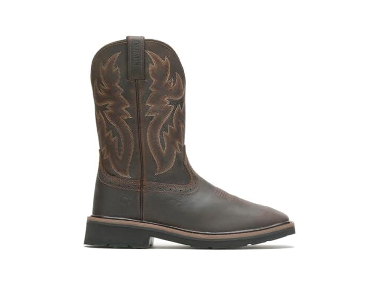 Wolverine Men's Rancher 10", Dark Brown/Rust, 10 W US - Image 1