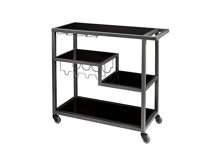 SEI Holly & Martin Zephs Bar Cart, Grey - Image 1