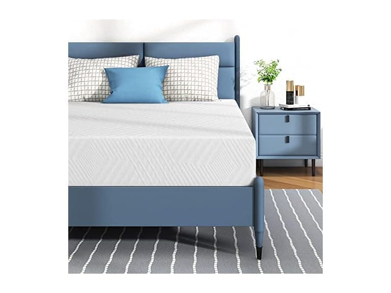 IULULU 10" Queen Gel Foam Mattress - Image 1