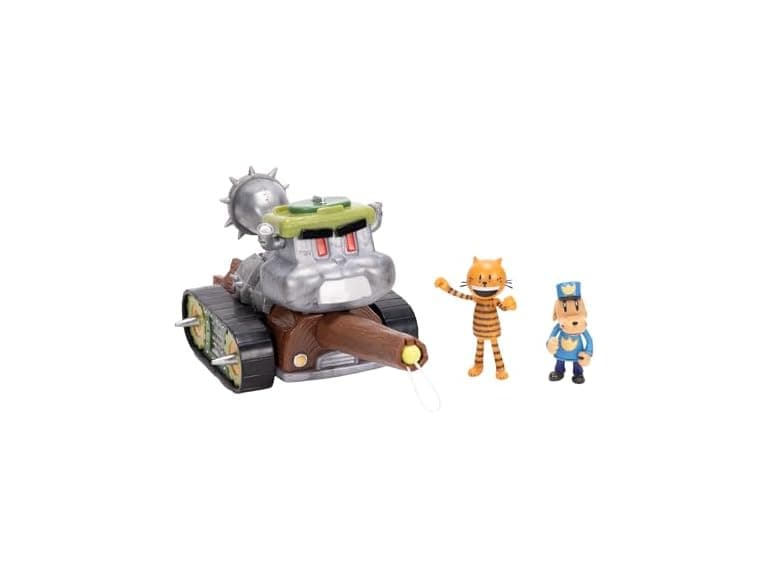 JAKKS Dog Man Squirrel Tank Shooter Vehicle - Image 1