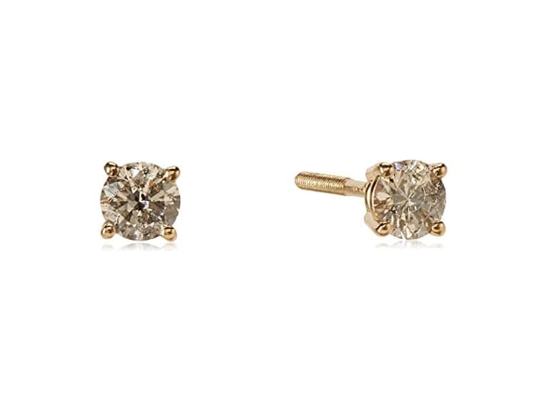 Amazon Essentials Certified 14k Gold Earrings - Image 1