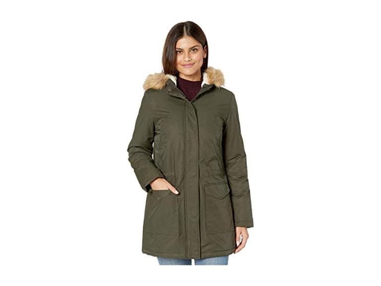 Levi's Coated Cotton Parka with Sherpa - Image 1
