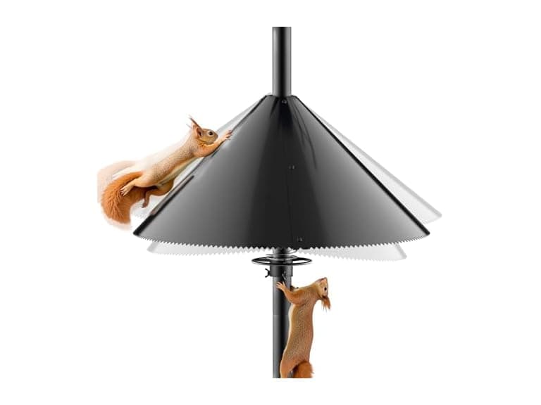 onlyfly Squirrel Baffle Bird Feeder Pole - Image 1
