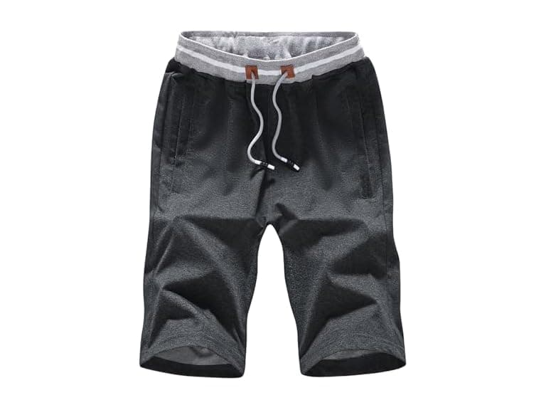FoxQ Men (L) Sweat Casual Comfortable Shorts - Image 1
