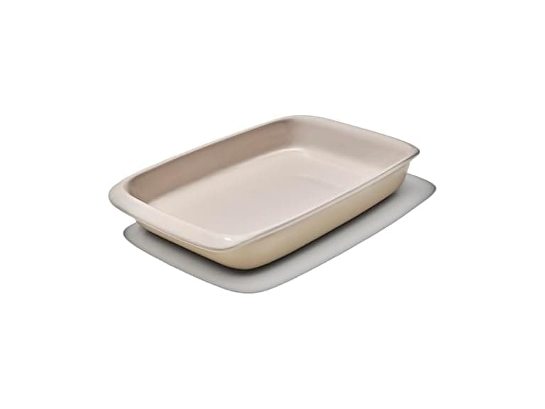 OXO Good Grips 3 Qt Rectangular Stoneware Baking Dish – Biscuit - Image 1