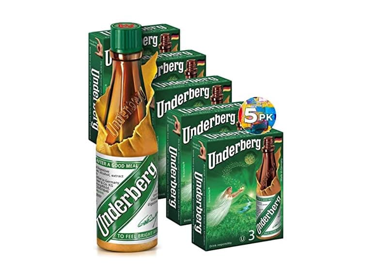 Underberg Natural Herb Bitters, 2-Ounce (Pack of 5) - Image 1